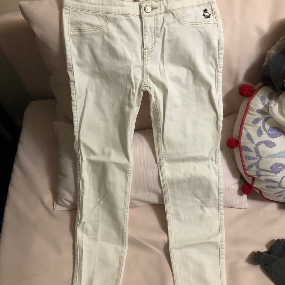 Teenie White Denim Jeans